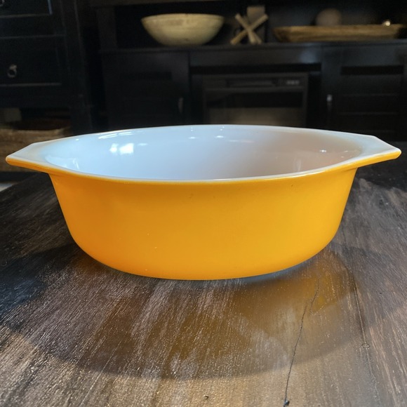 Pyrex | Kitchen | Vintage Pyrex Orange 43 12 Quart Casserole No Lid ...